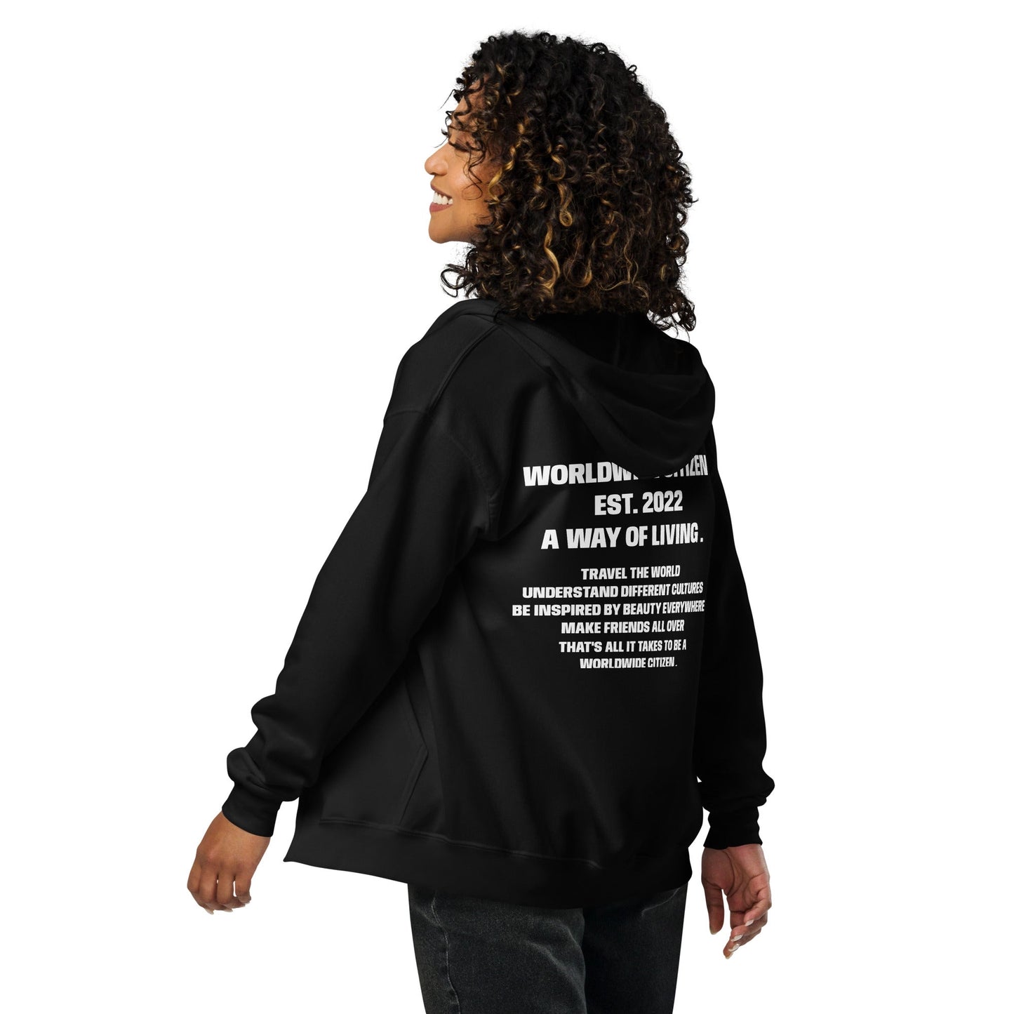 heavy blend zip hoodie/Unisex