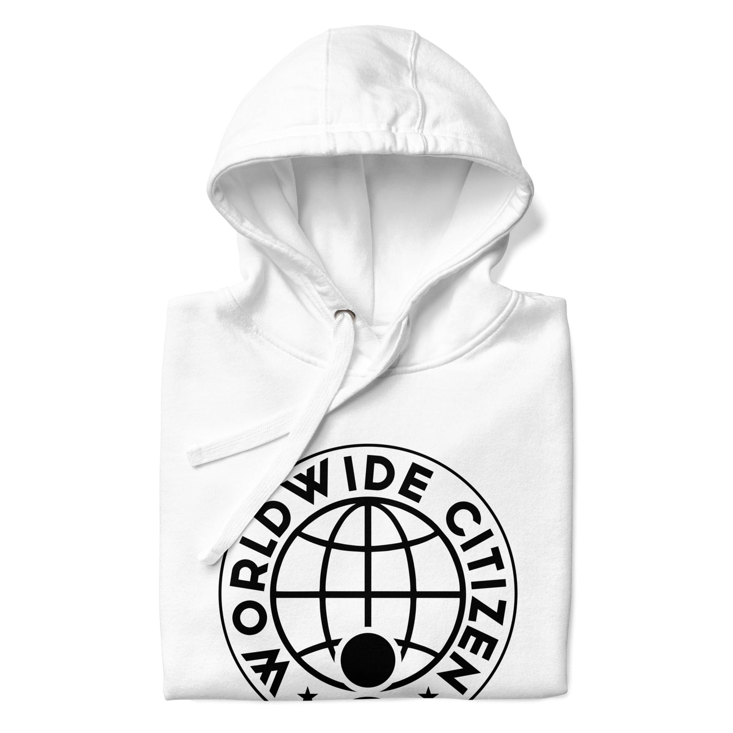 BLACK N WHITE UNISEX HOODIE