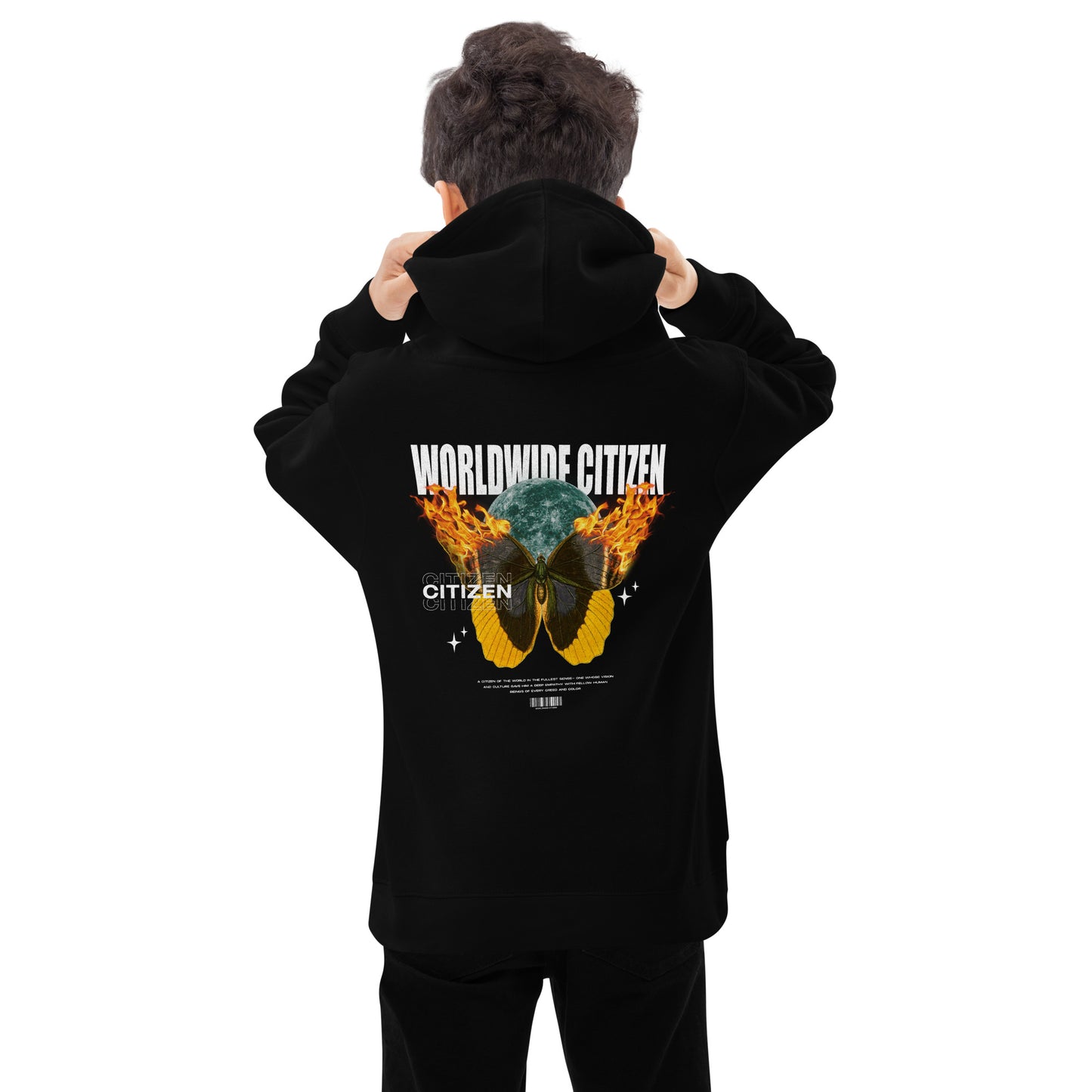 Kids fleece hoodie