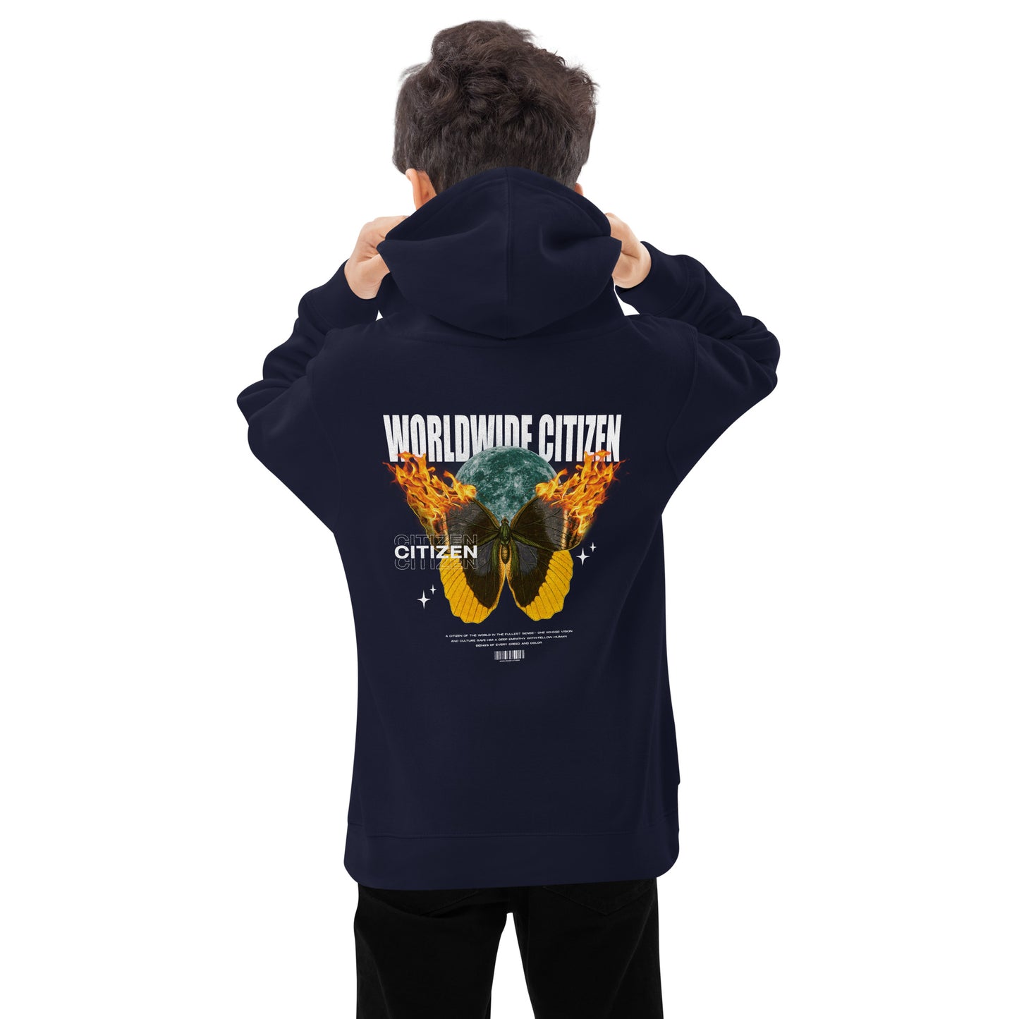 Kids fleece hoodie