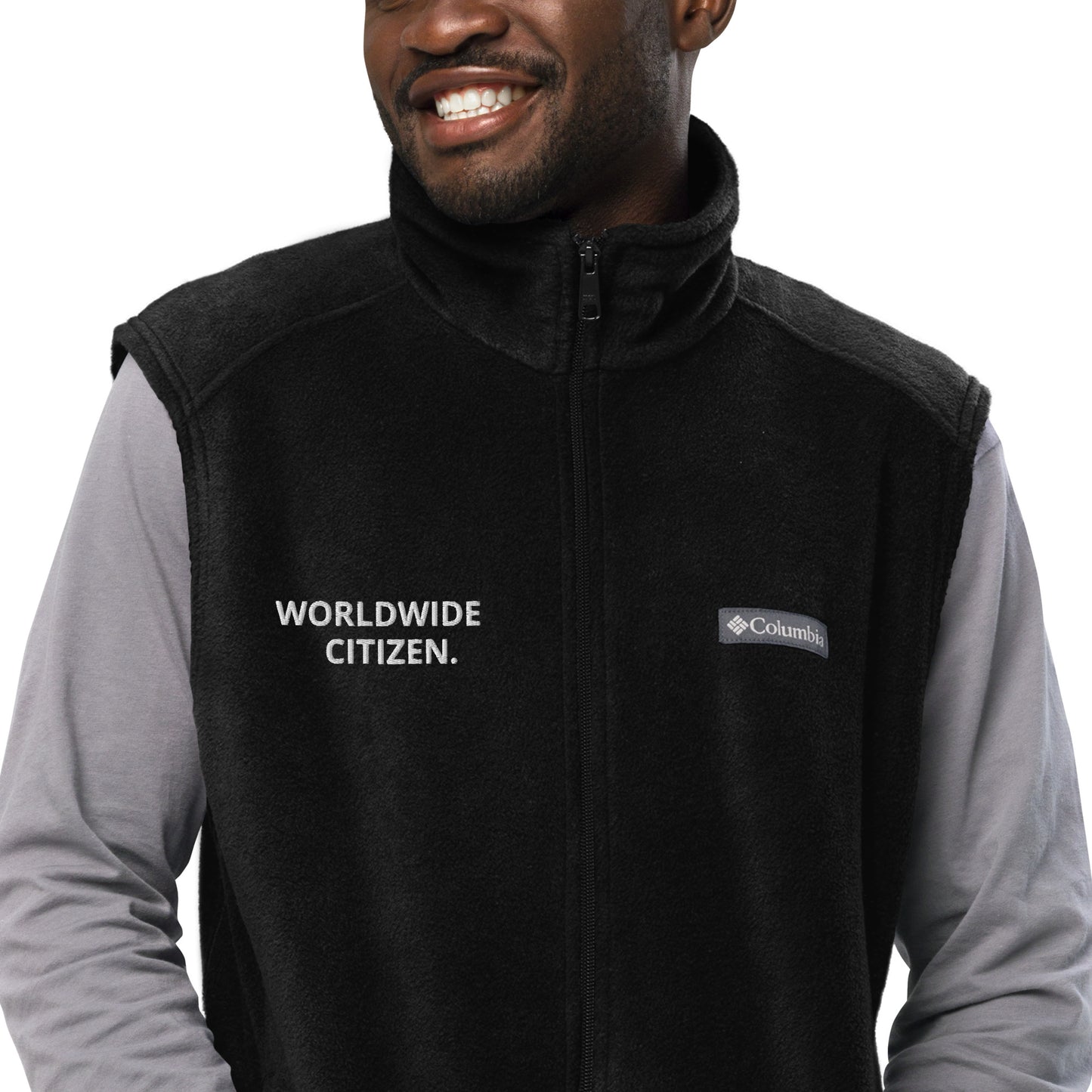 Men’s Columbia fleece vest