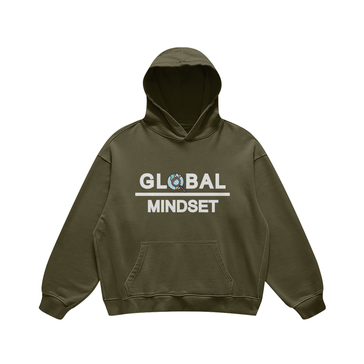 GLOBAL MINDSET /UNISEX HOODIE