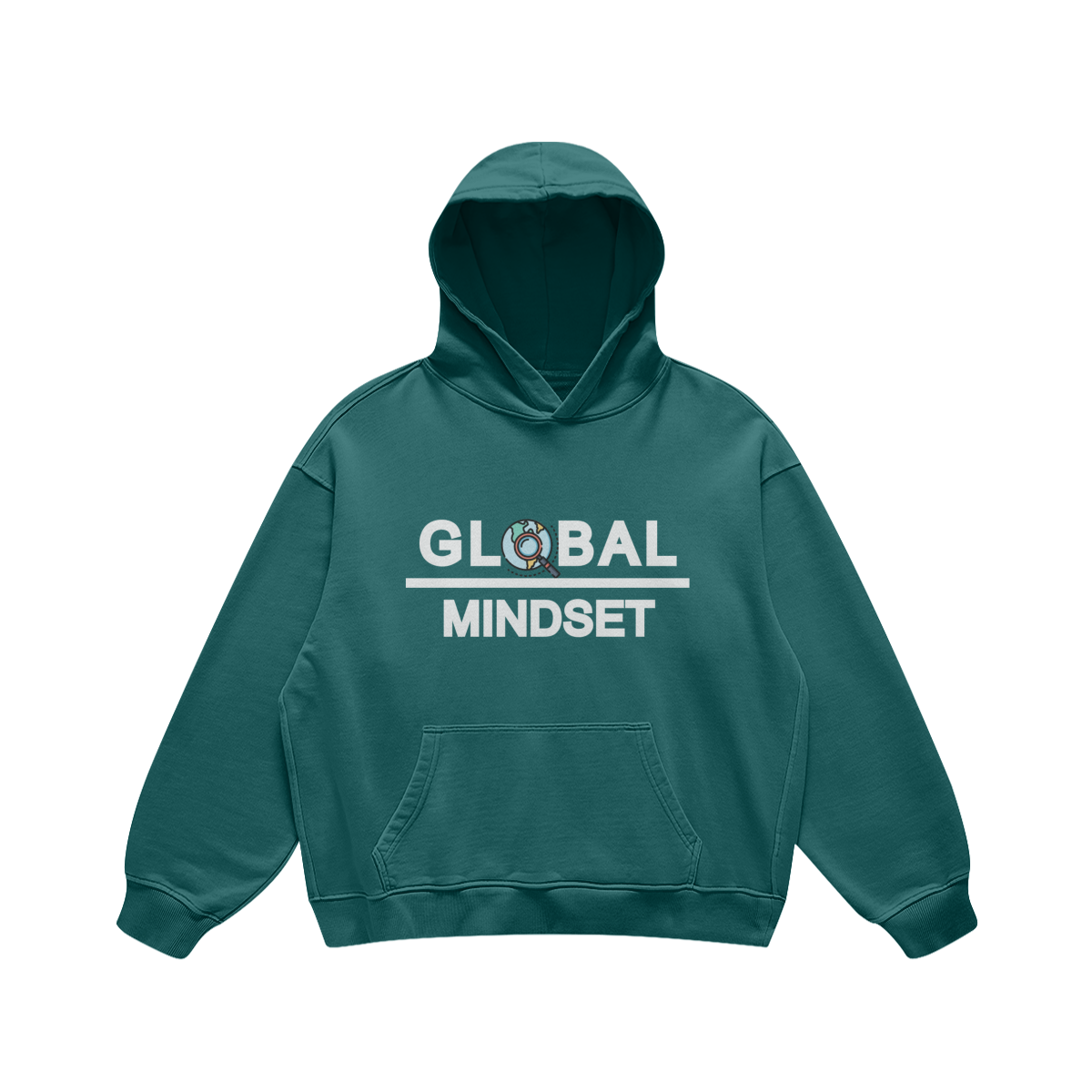 GLOBAL MINDSET /UNISEX HOODIE