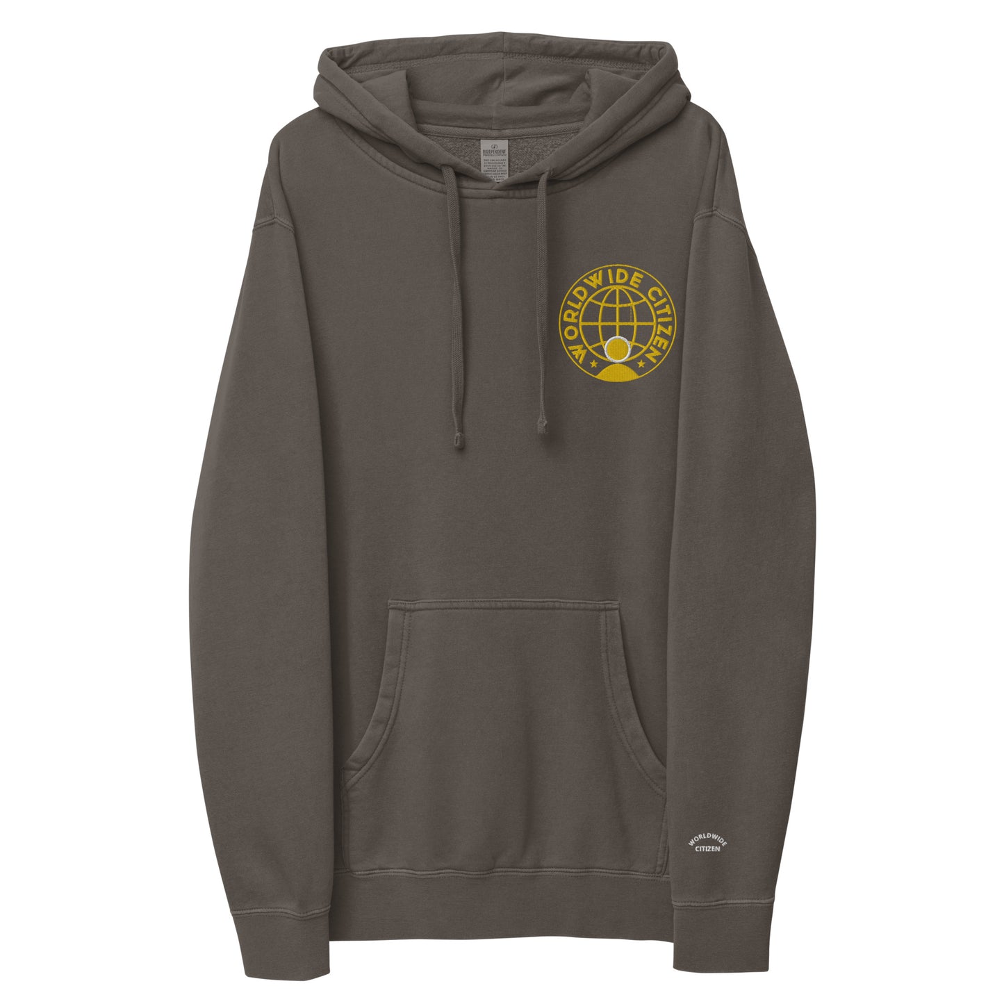 Unisex pigment-dyed hoodie
