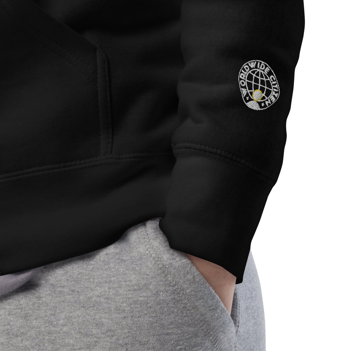 Bold Black /Unisex Hoodie