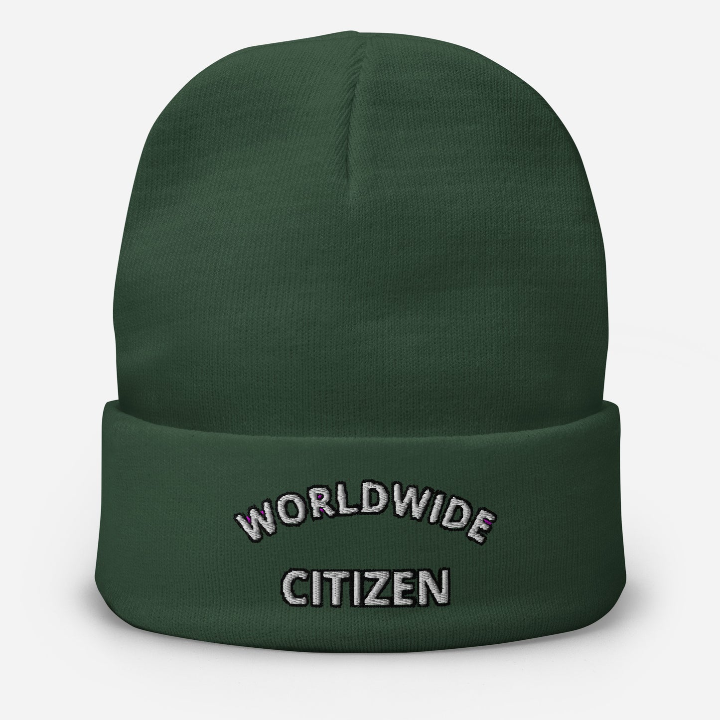 Embroidered Beanie