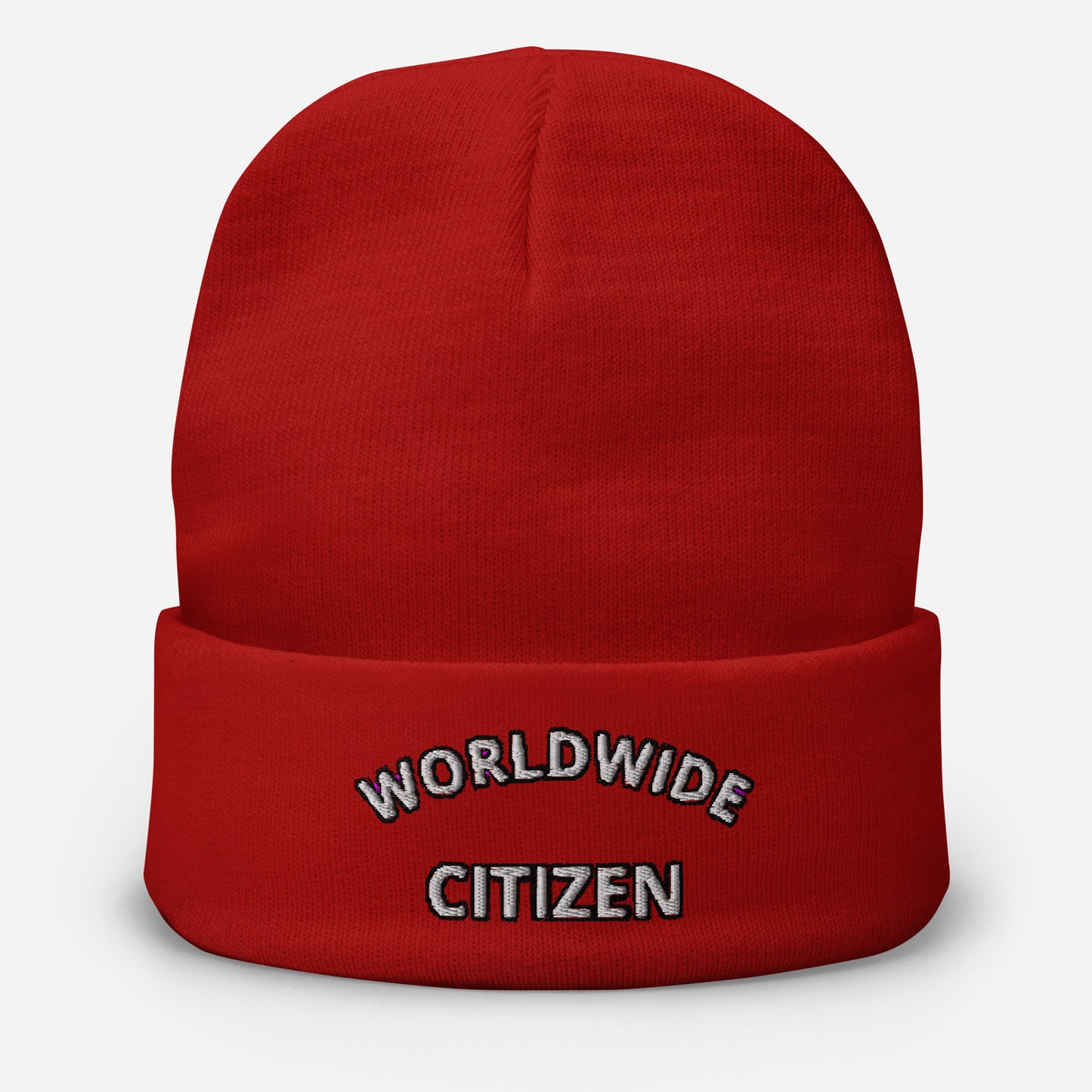 Embroidered Beanie