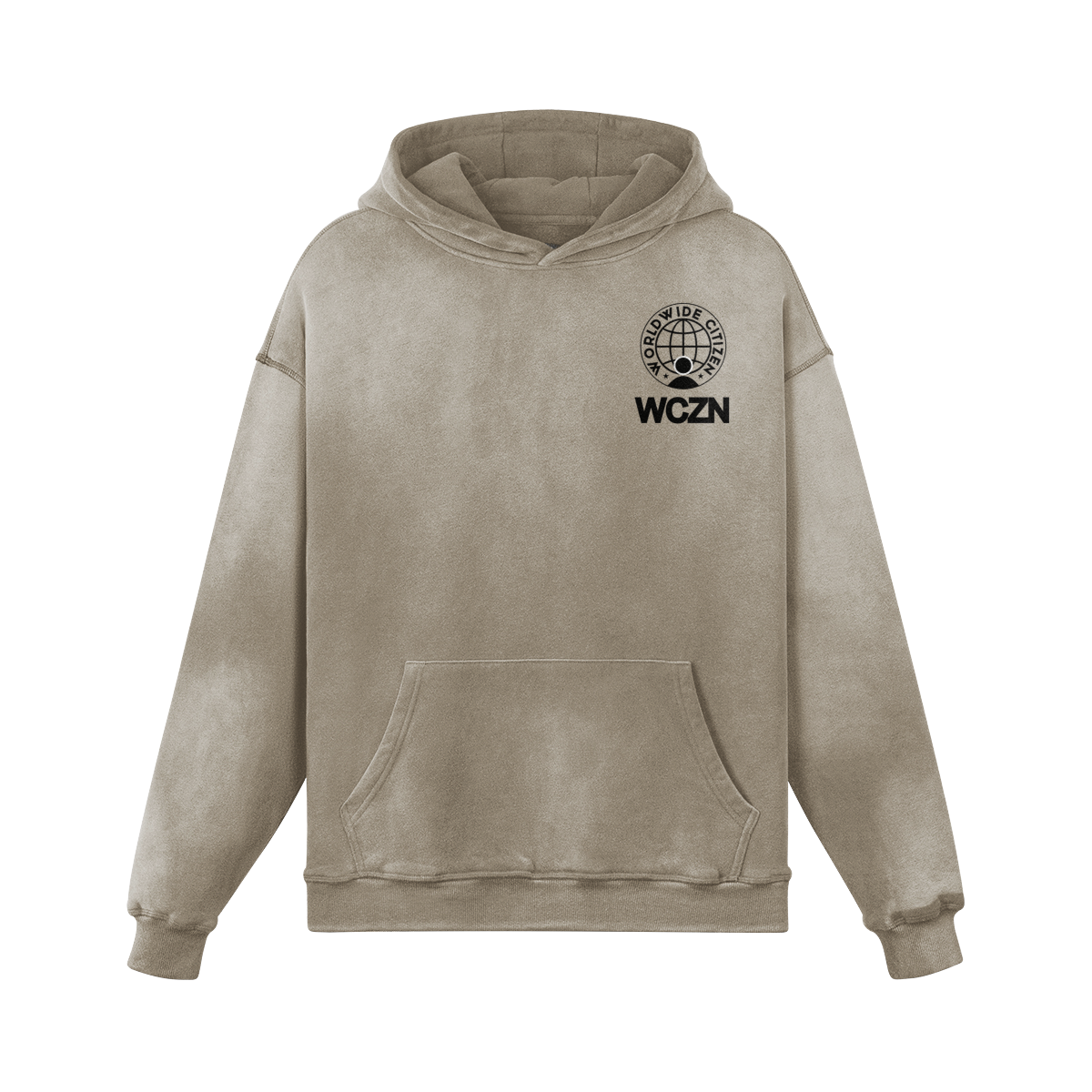 WASHED EFFECT HOODIE