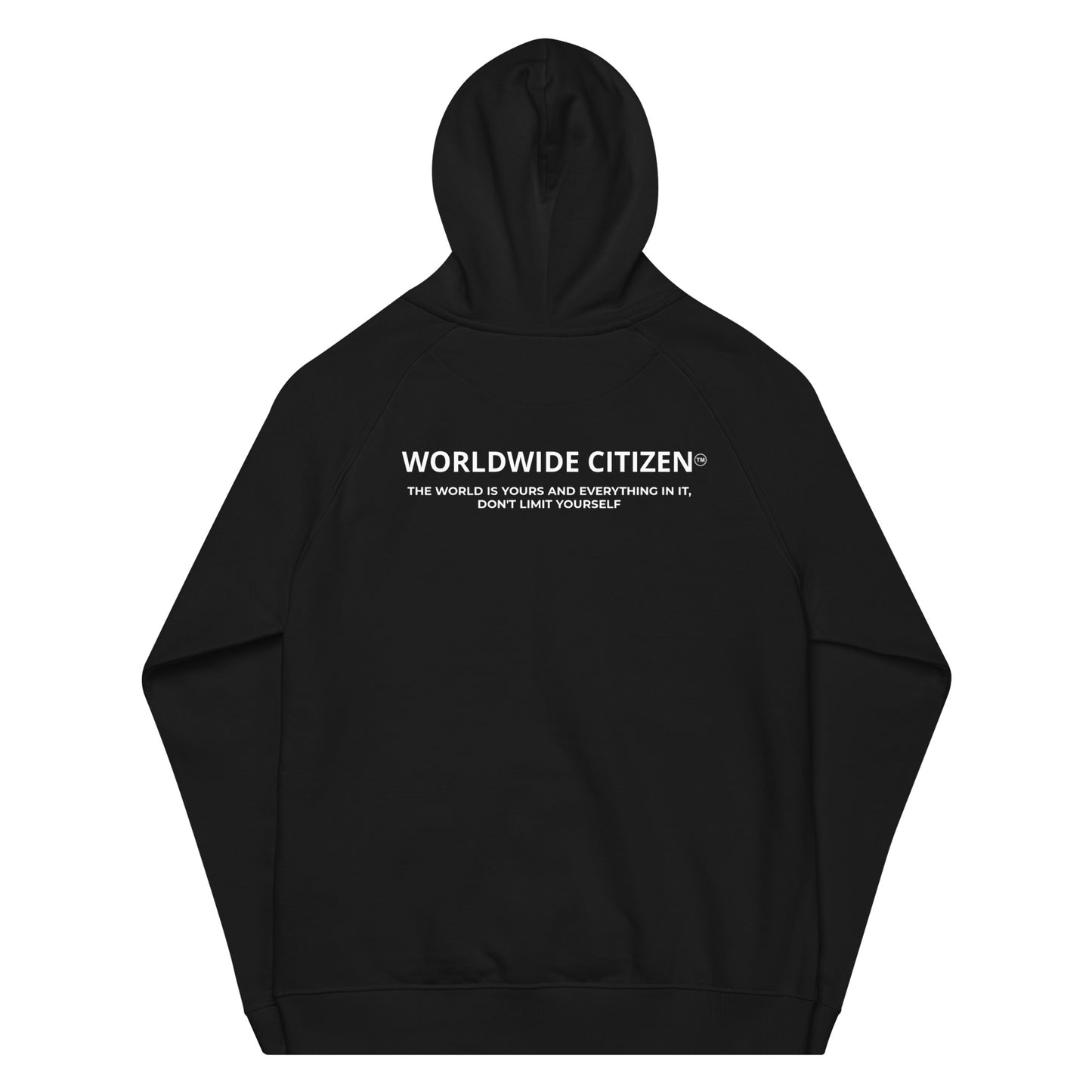 Eco raglan hoodie