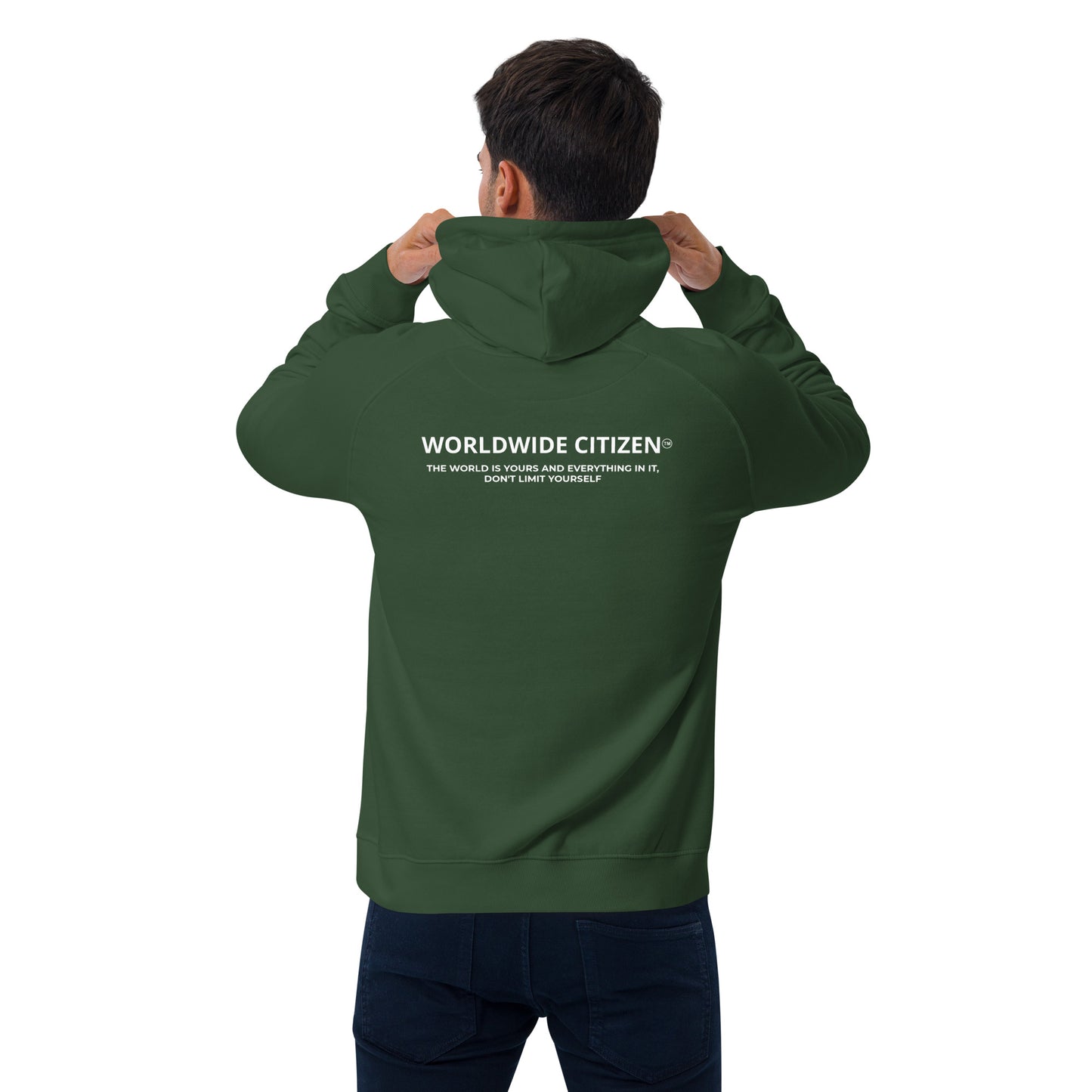 Eco raglan hoodie