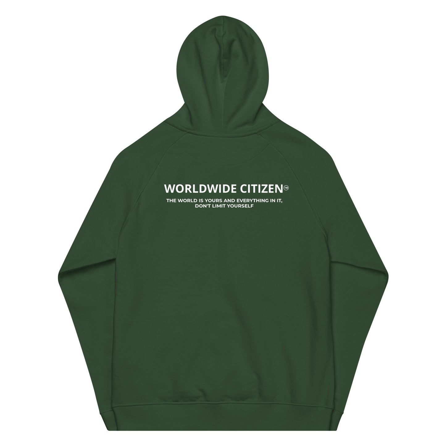 Eco raglan hoodie