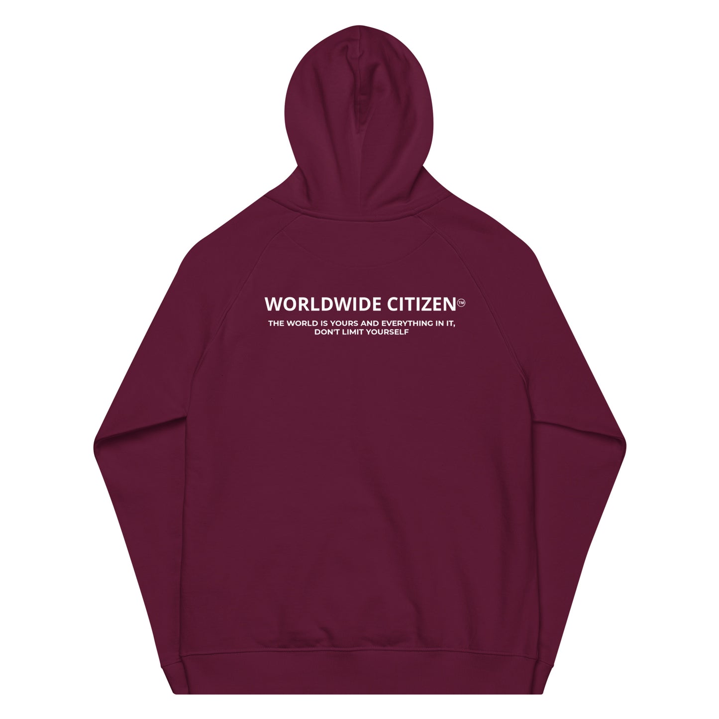 Eco raglan hoodie