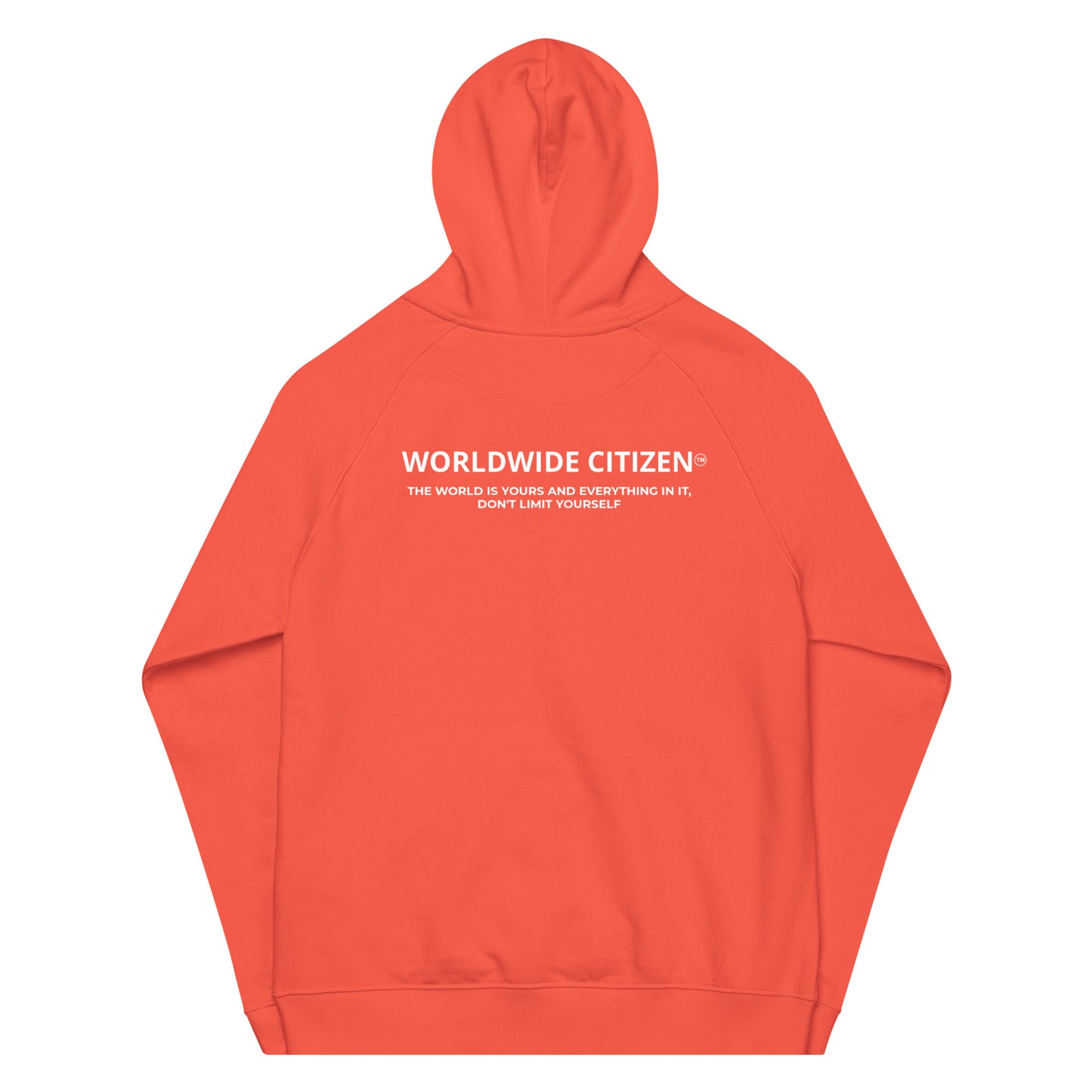 Eco raglan hoodie