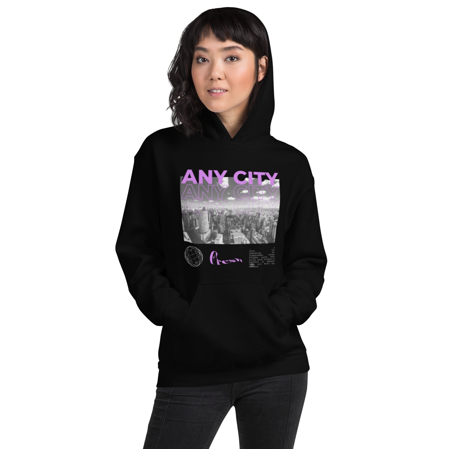 ANY CITY / Unisex Hoodie