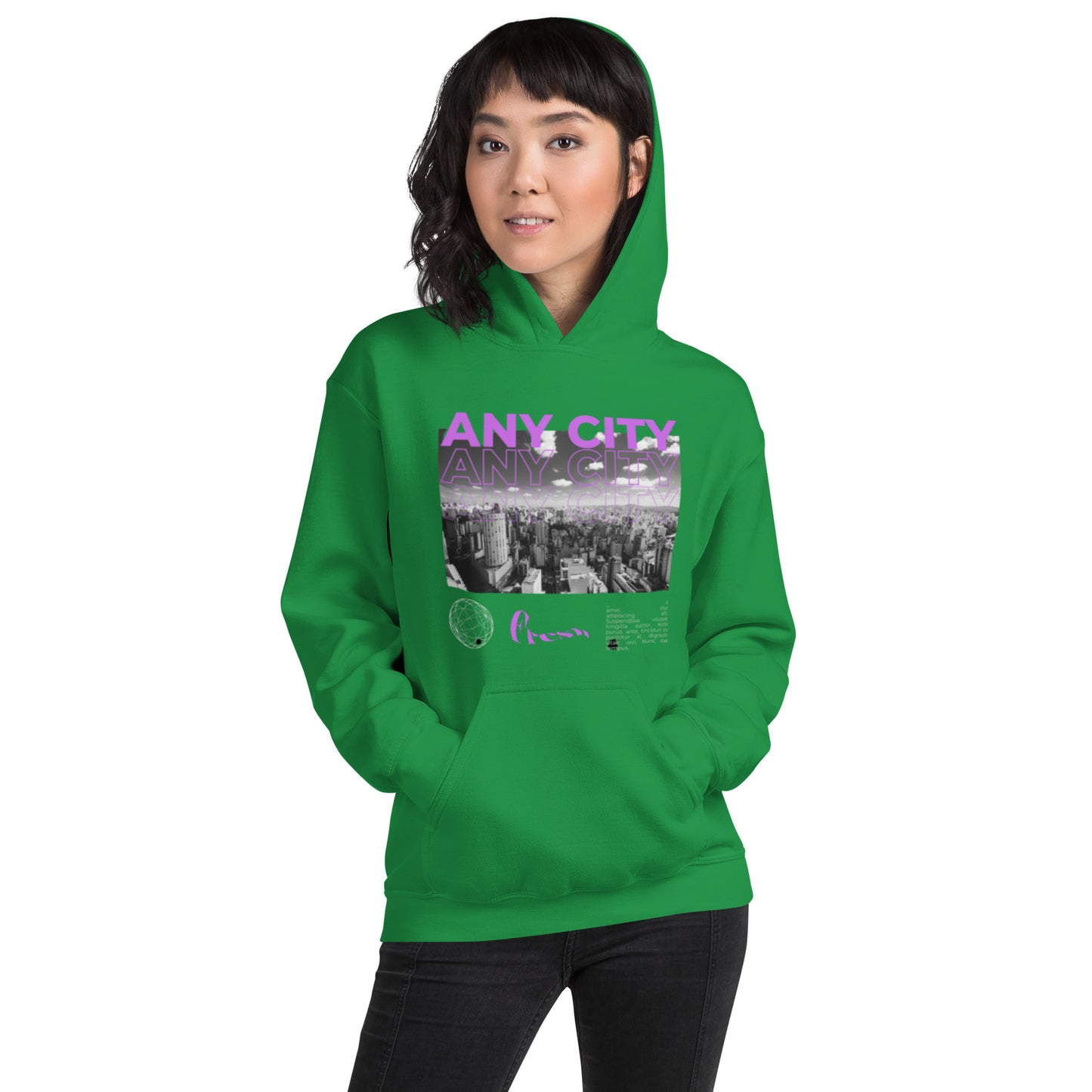 ANY CITY / Unisex Hoodie