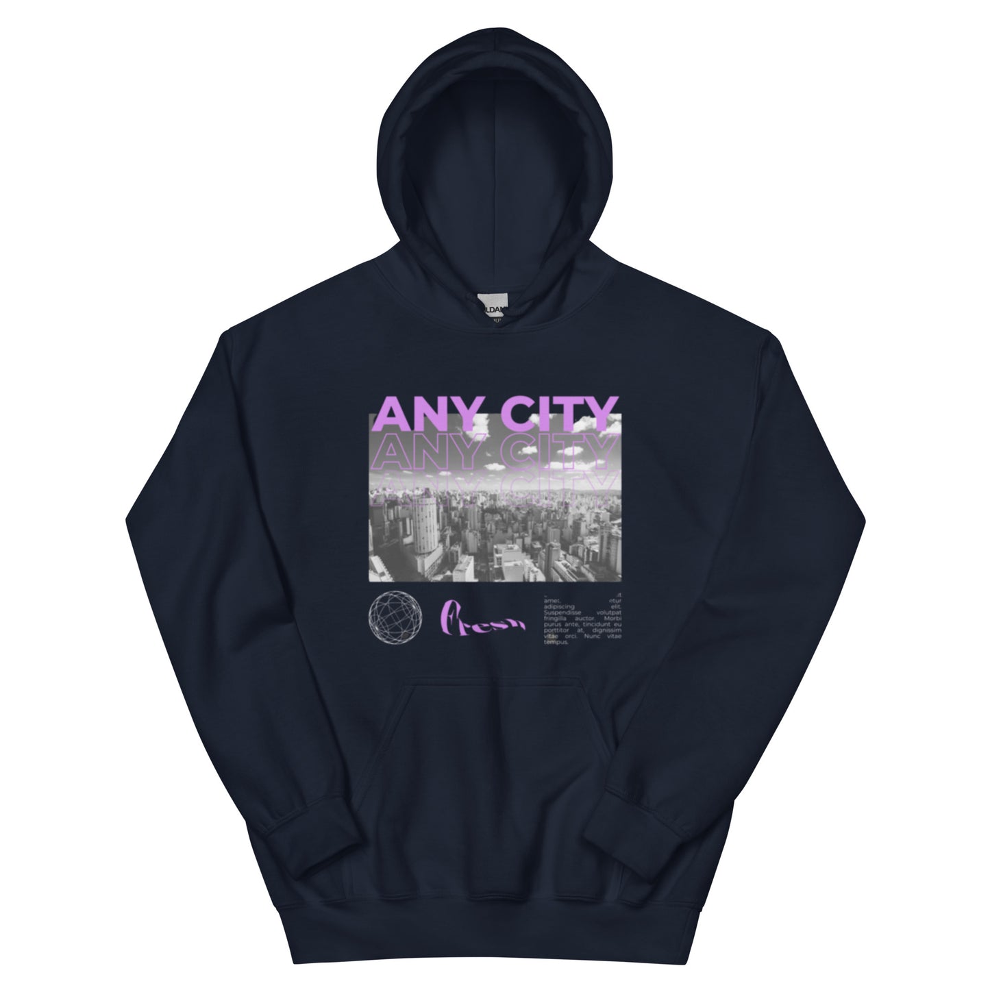 ANY CITY / Unisex Hoodie