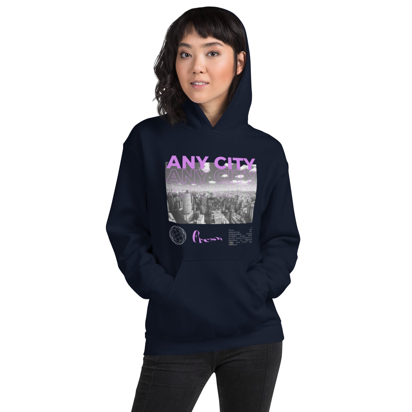 ANY CITY / Unisex Hoodie