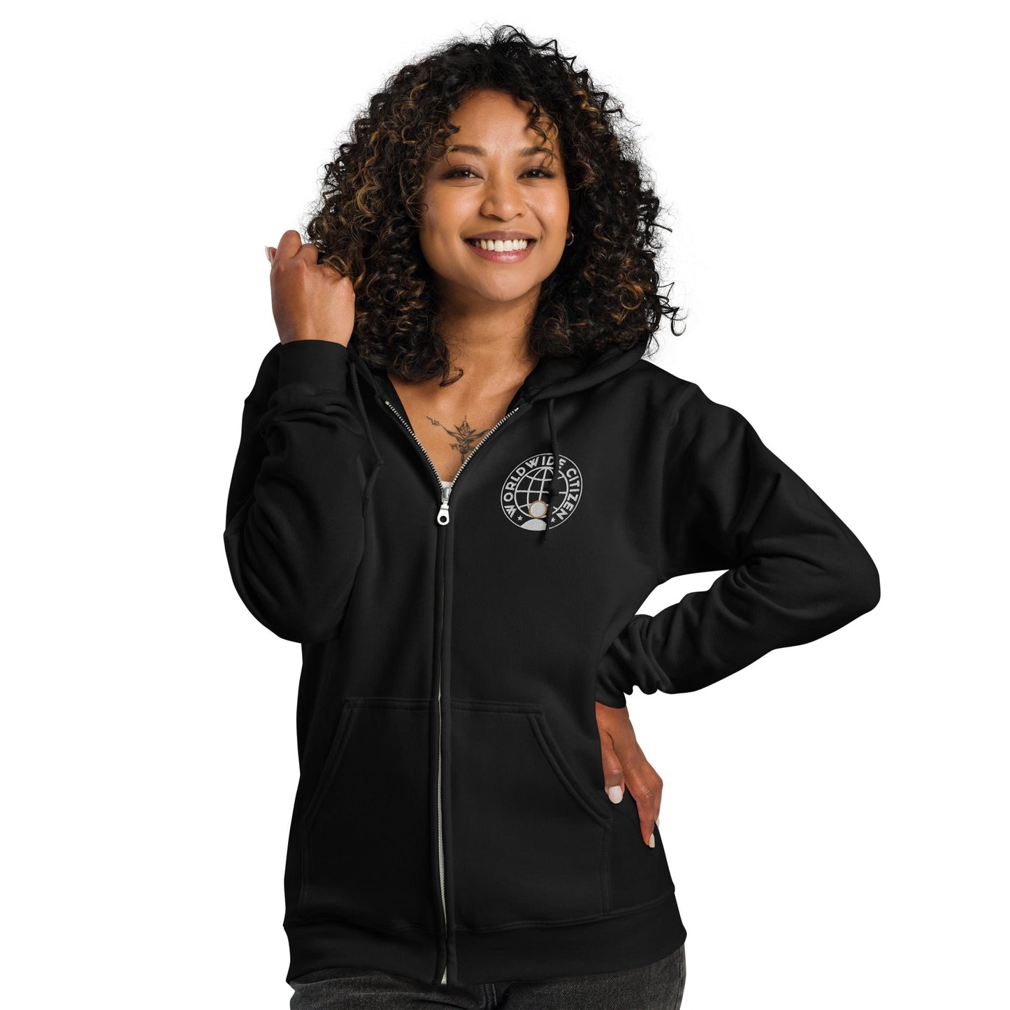 heavy blend zip hoodie/Unisex