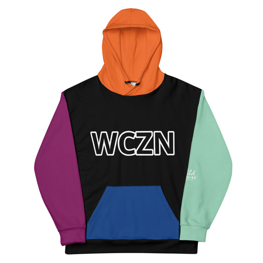 Multi Color Retro Unisex Hoodie