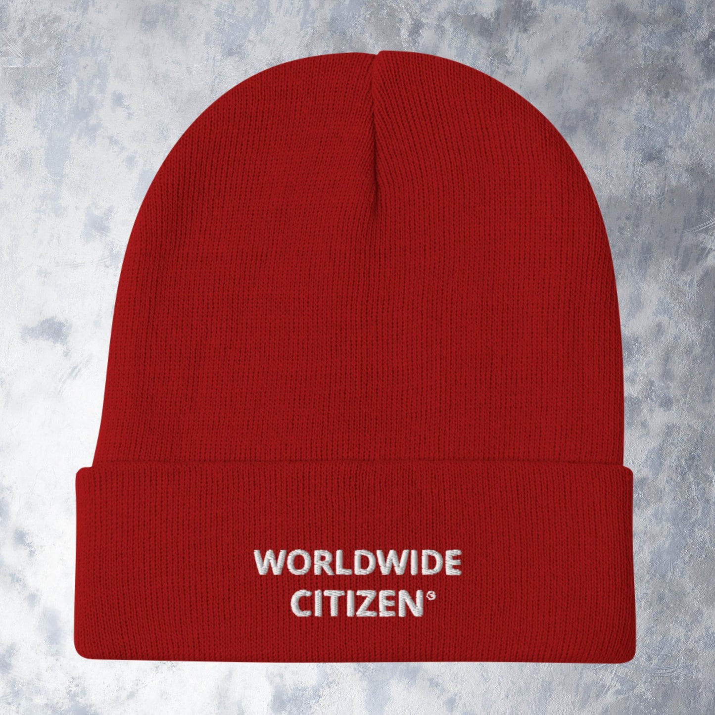 Embroidered Beanie
