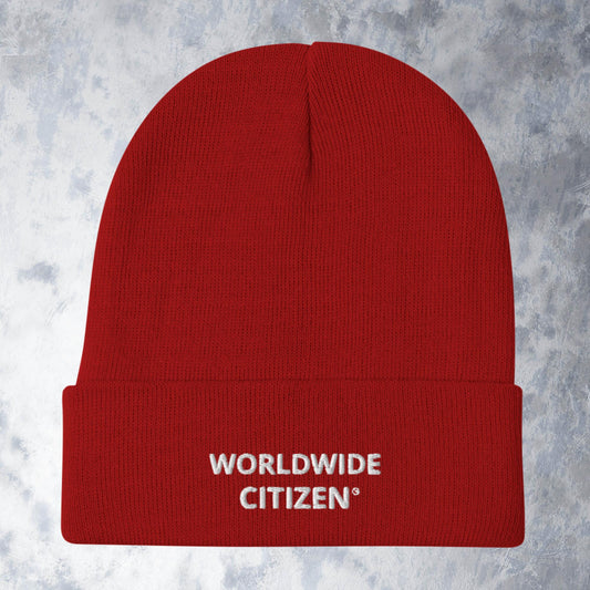 Embroidered Beanie