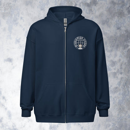 heavy blend zip hoodie/Unisex