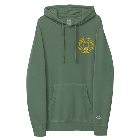 Unisex pigment-dyed hoodie