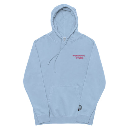 Unisex pigment-dyed hoodie