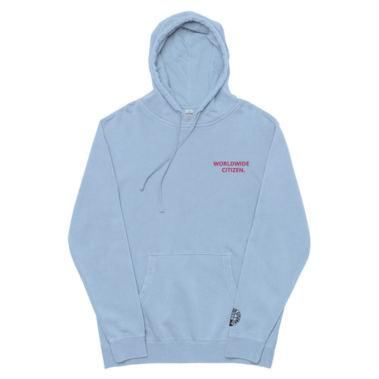 Unisex pigment-dyed hoodie