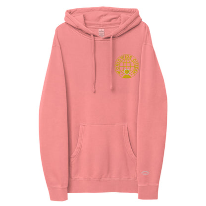 Unisex pigment-dyed hoodie