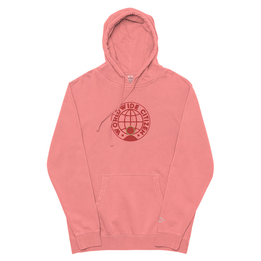 Center chest logo hoodie