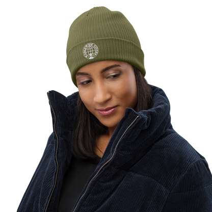 Organic ribbed beanie