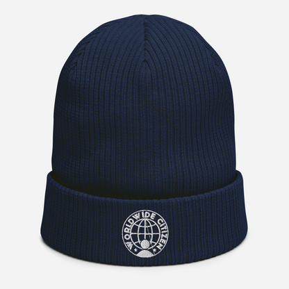 Organic ribbed beanie