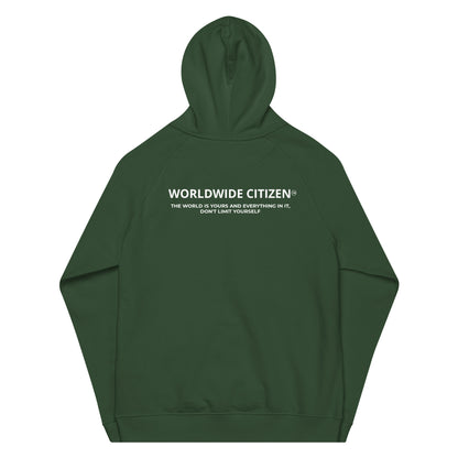 Eco raglan hoodie