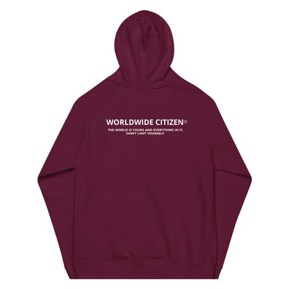 Eco raglan hoodie