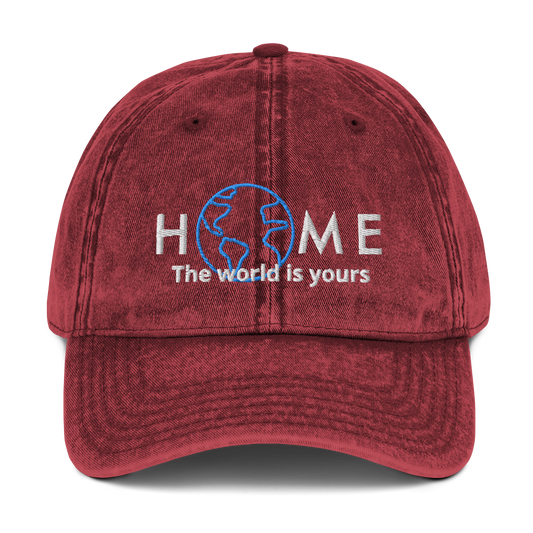 Vintage Cotton Twill Cap