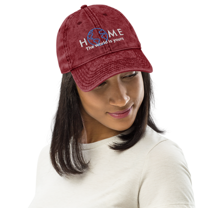 Vintage Cotton Twill Cap